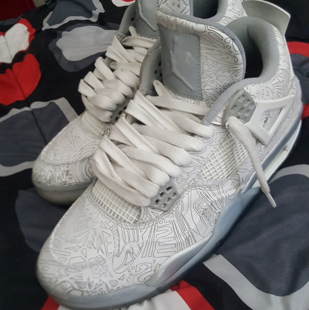 Jordan 4 "Lazer" - Picture 1 of 5